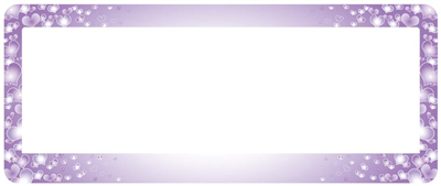 Hearts Purple White